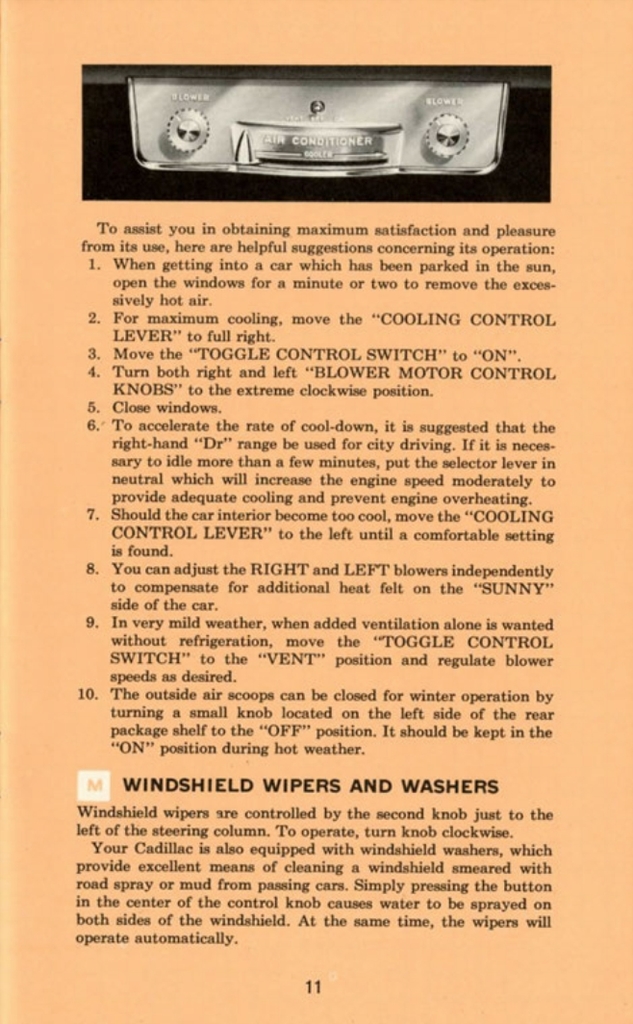 1955 Cadillac Owners Manual Page 41